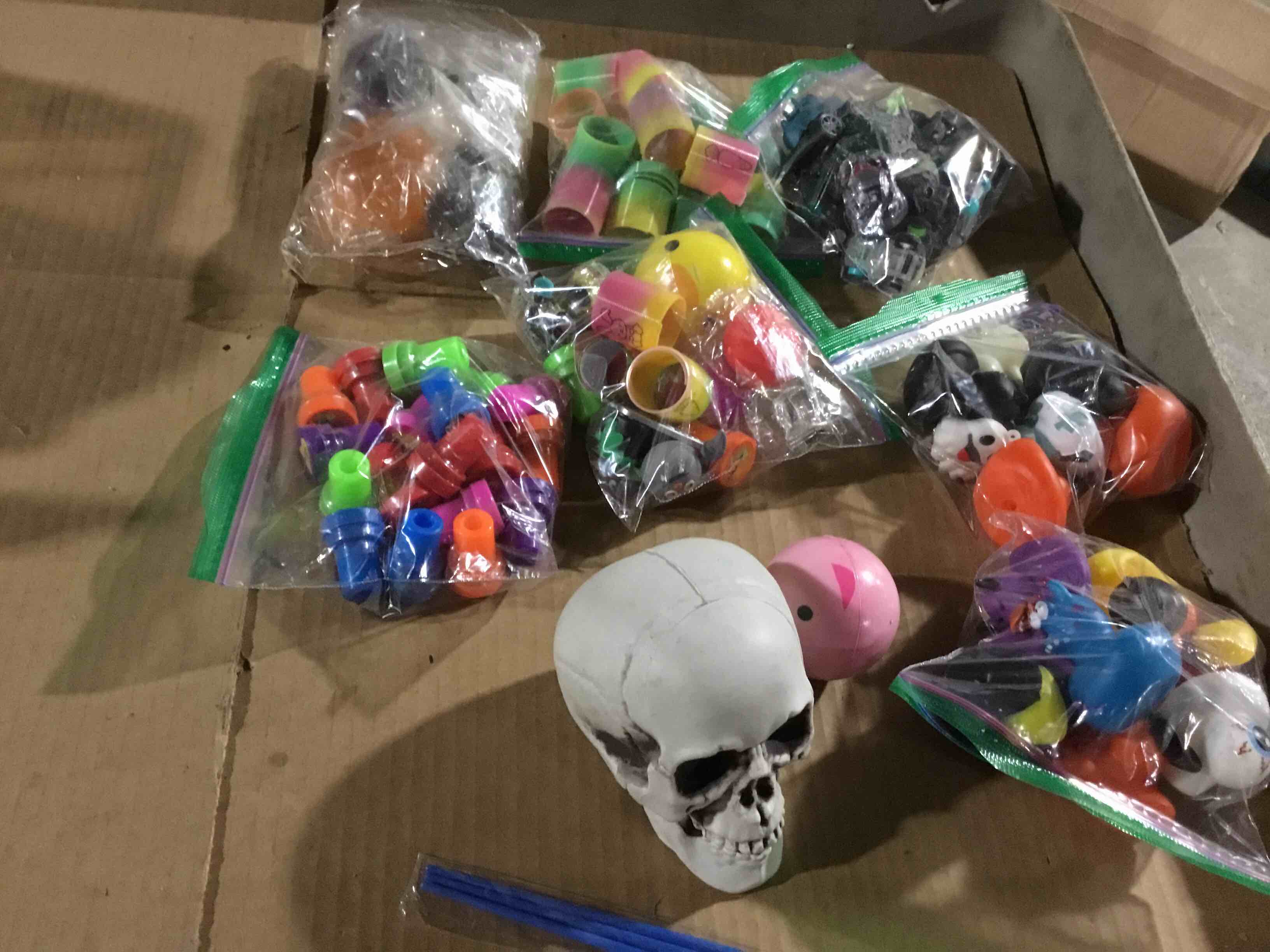 Assorted of the toys different style and size