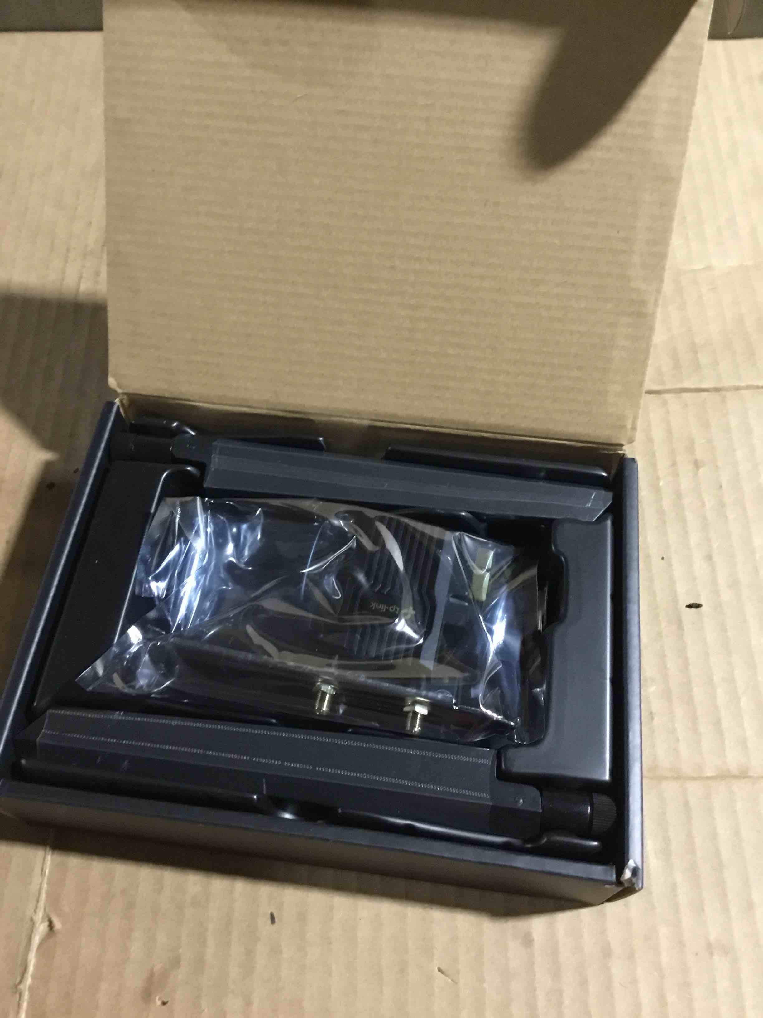 Condition photo showing Good Condition for TP-Link WiFi 6E AXE5400 PCIe WiFi Card for Desktop PC (Archer TXE72E), Bluetooth 5.3, WPA3, 802.11axe Tri Band Wireless Adapter with MU-MIMO, OFDMA, Ultra-Low Latency, Supports Windows 10, 11 (64bit)