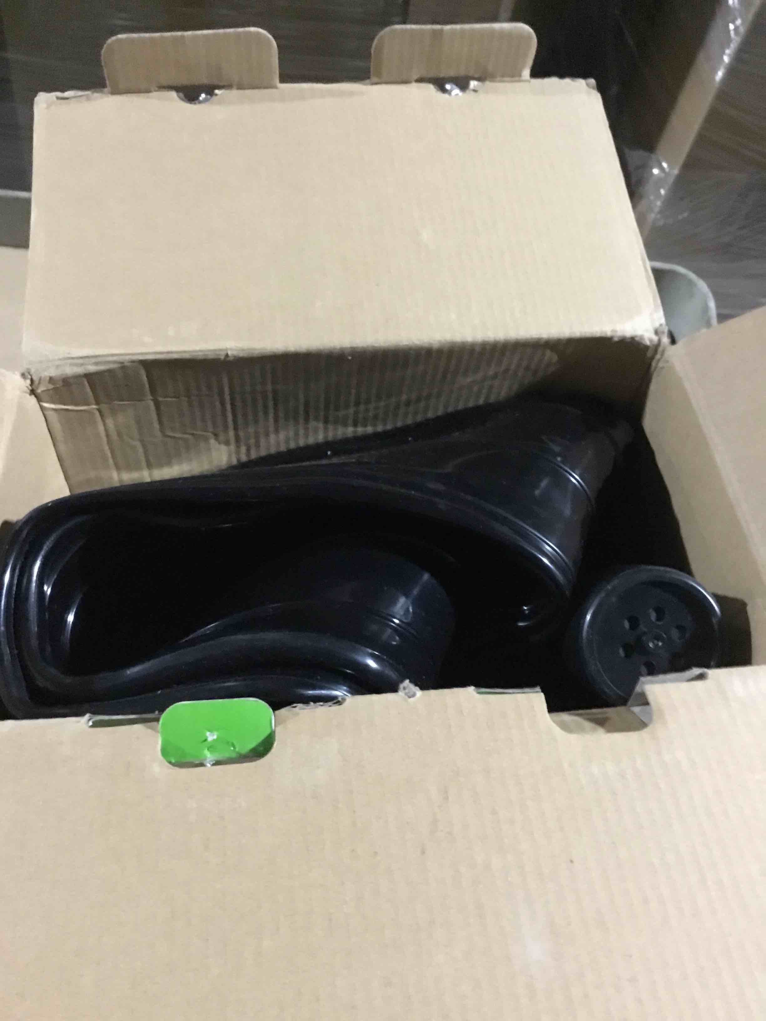 Condition photo showing Good Condition for Trideer Exercise Ball for Office Desk, Yoga Ball Chair to Relieve Back Pain, Stability & Fitness Ball Seat with Base, Home Gym Core Workout, Abs, Stretching & Therapy L(23-26ines/58-65cm) Black