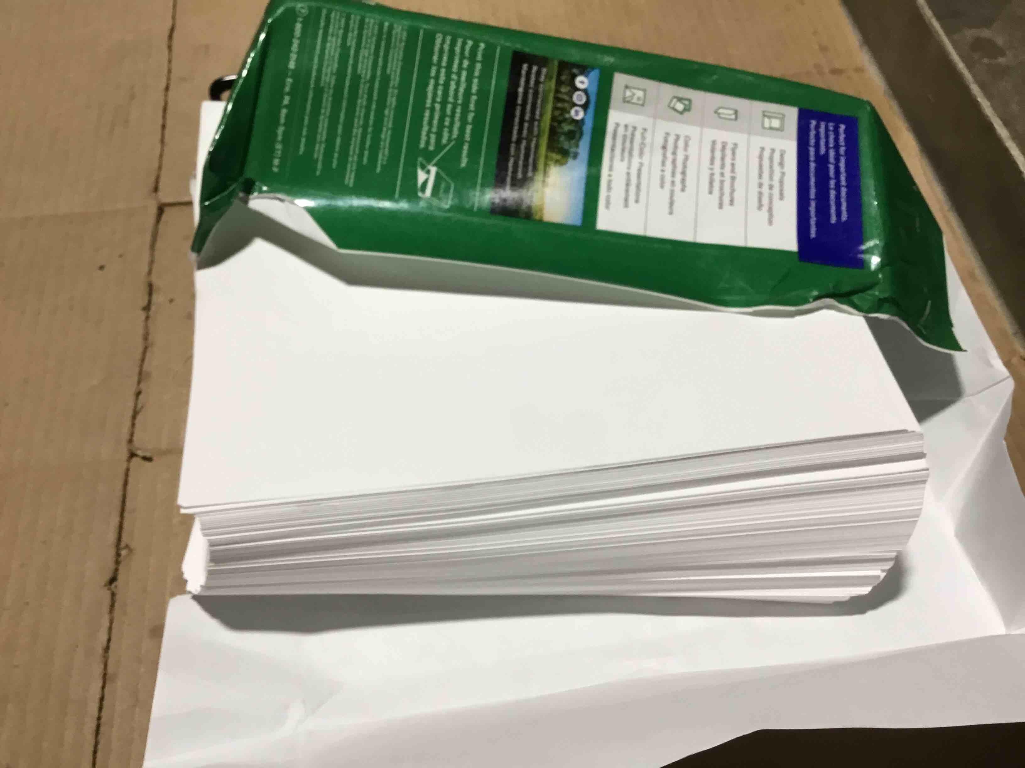 Condition photo showing As Is for Hammermill 10263-0 Color Copy Paper  98 Brightness  32lb  8-1/2 x 11  Photo White  500/Ream