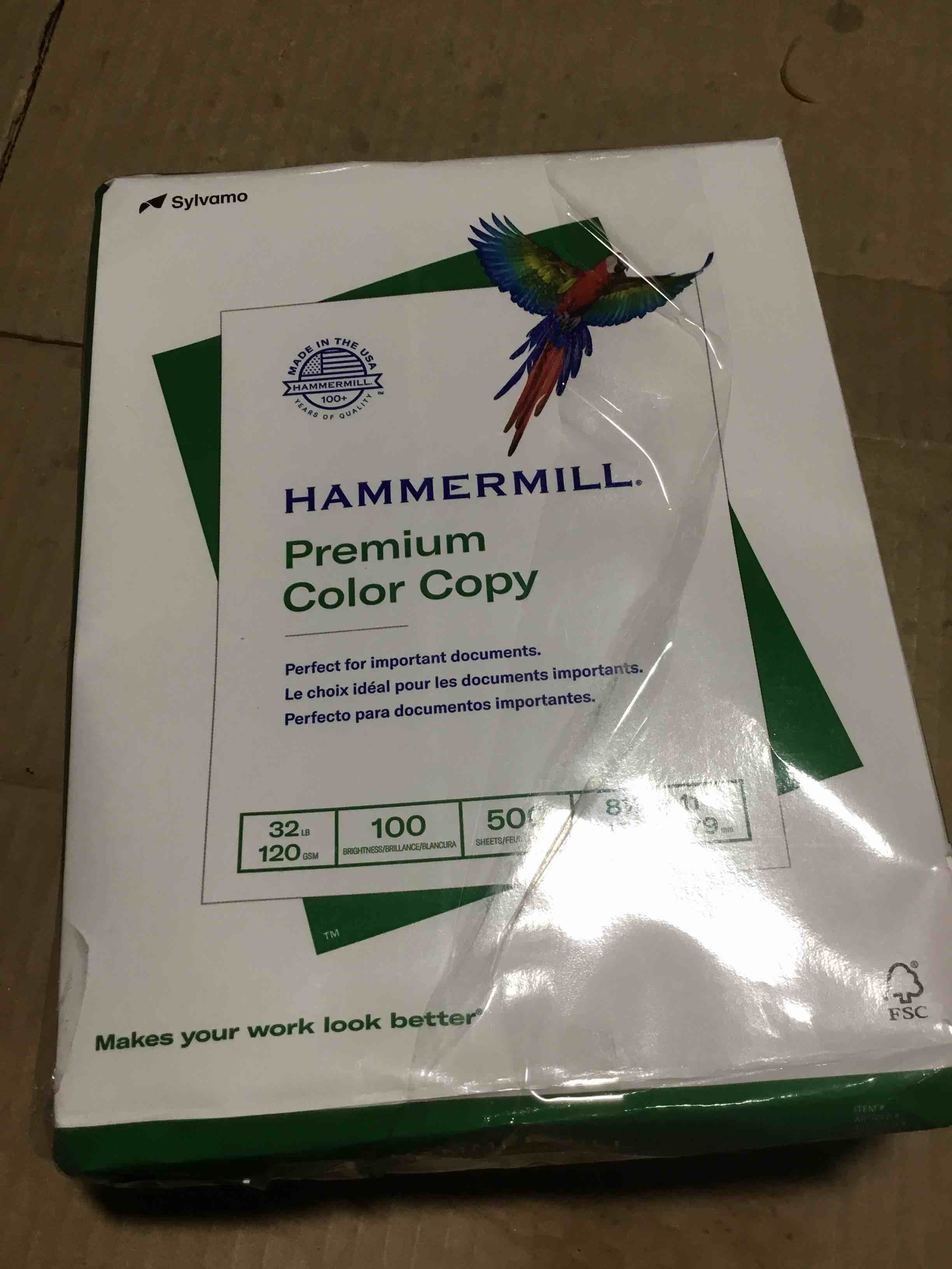 Condition photo showing Good Condition for Hammermill 10263-0 Color Copy Paper  98 Brightness  32lb  8-1/2 x 11  Photo White  500/Ream