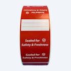 2x6 tamper proof seal labels 8 rolls