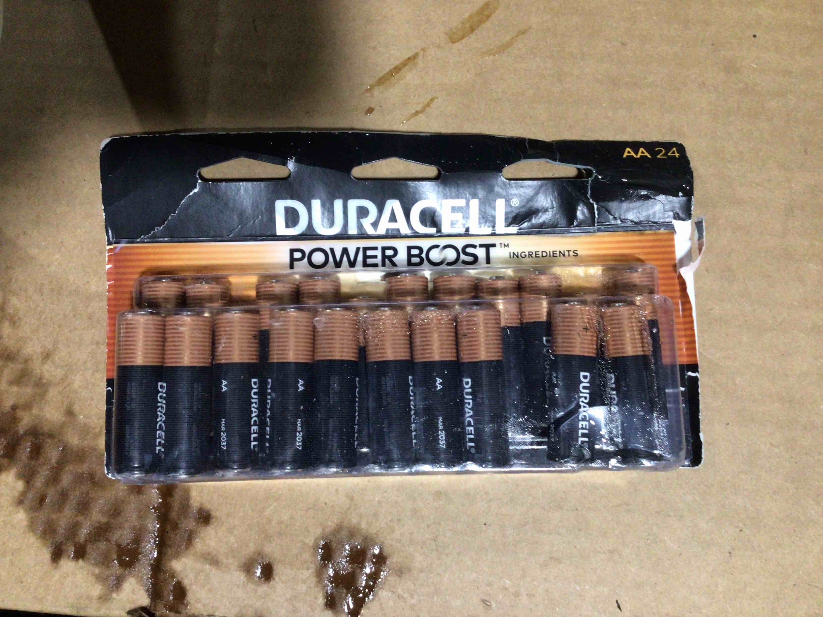 Condition photo showing New/Like New for Duracell Coppertop AA Batteries - 24pk Alkaline Battery