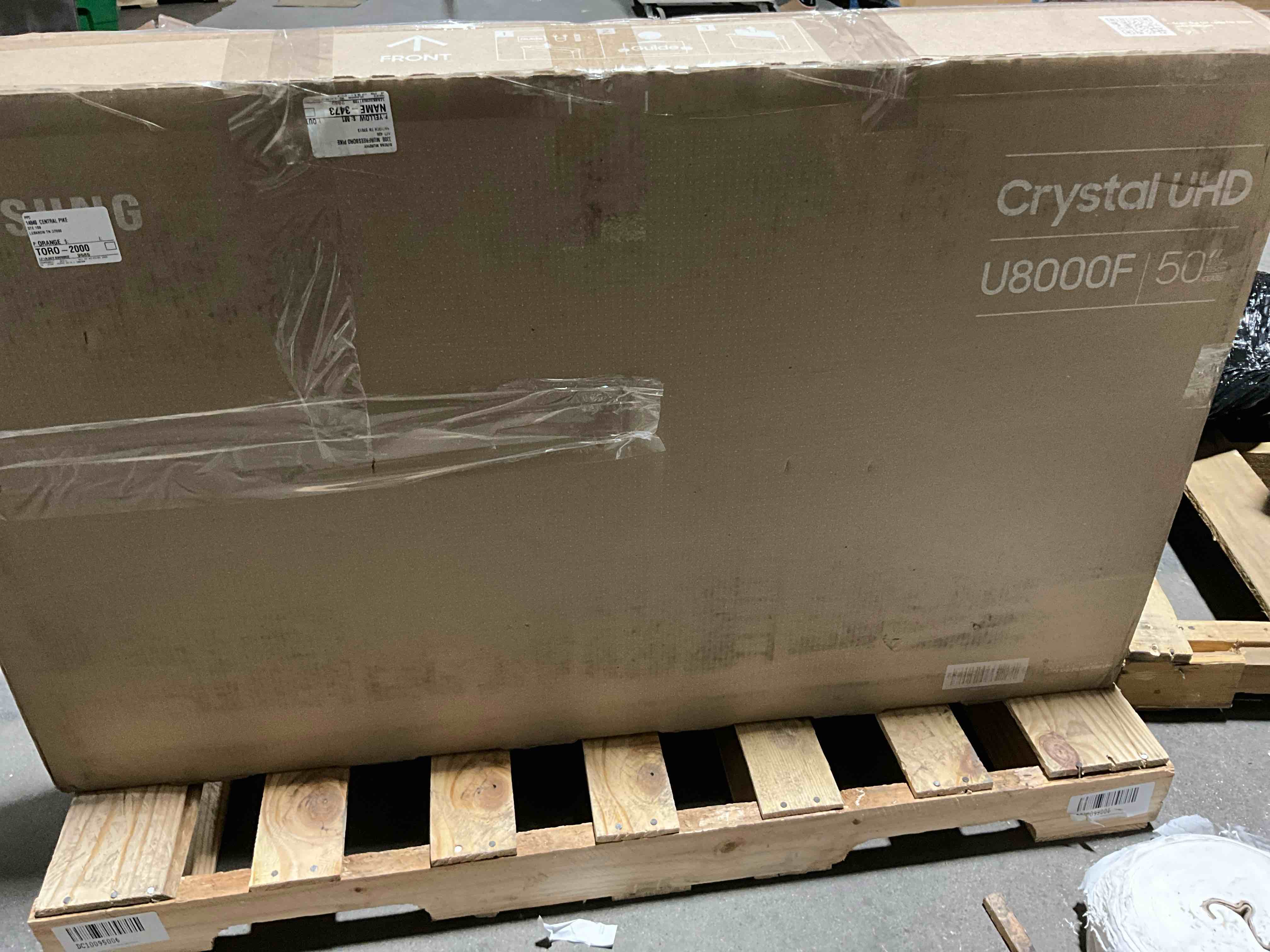 Condition photo showing New/Like New for Samsung 50" Crystal UHD 4K Smart TV: Alexa, Bluetooth, HDR10+