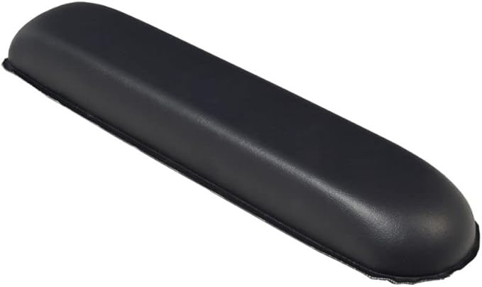 Armrest Pad Full Length Black Vinyl 