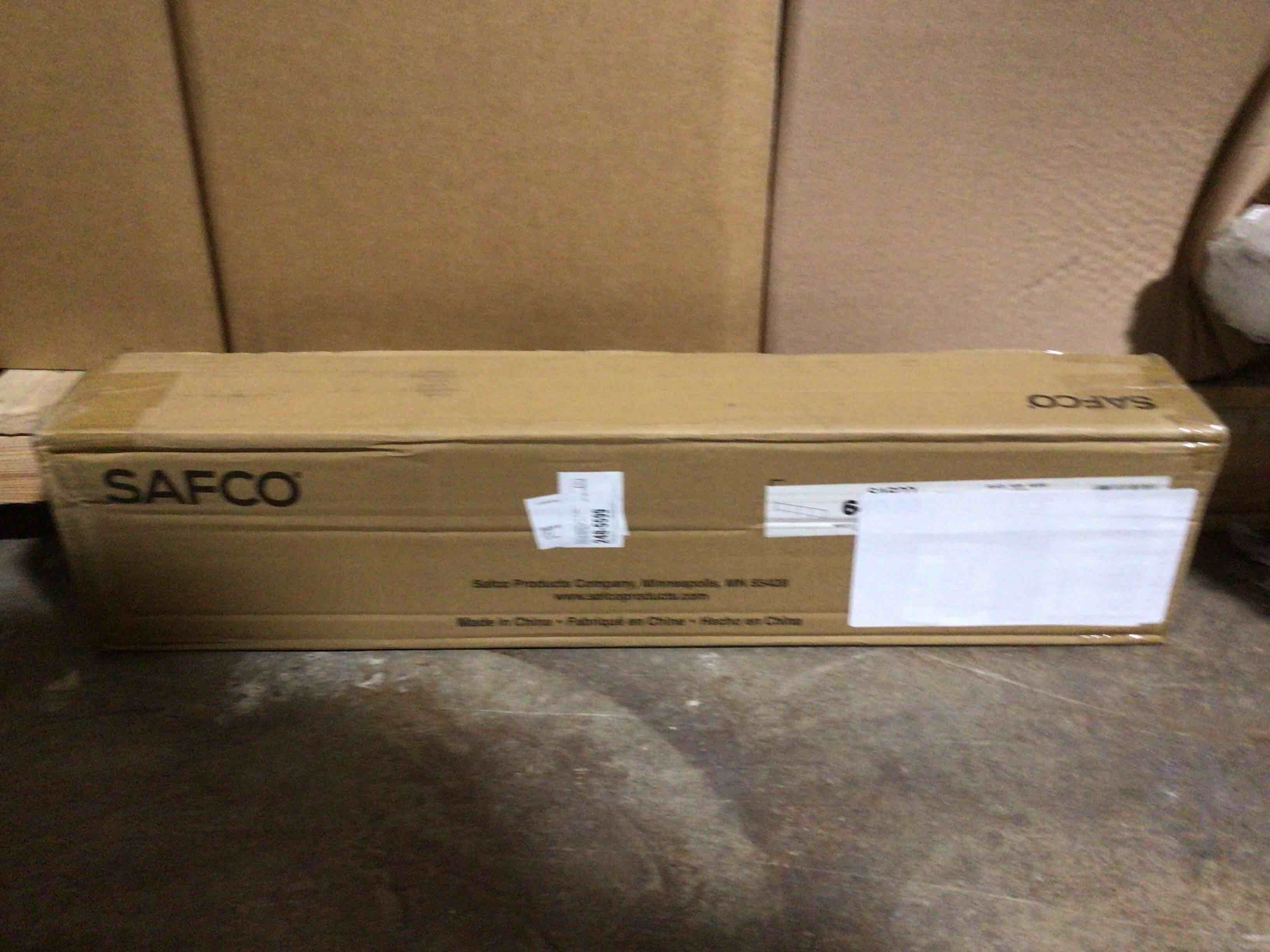 Condition photo showing New/Like New for Safco Onyx 5-hook Steel Mesh Wall Rack 5 Hooks - for Scarf  Hat  Coat  Garment - Steel - Black - 1 Each