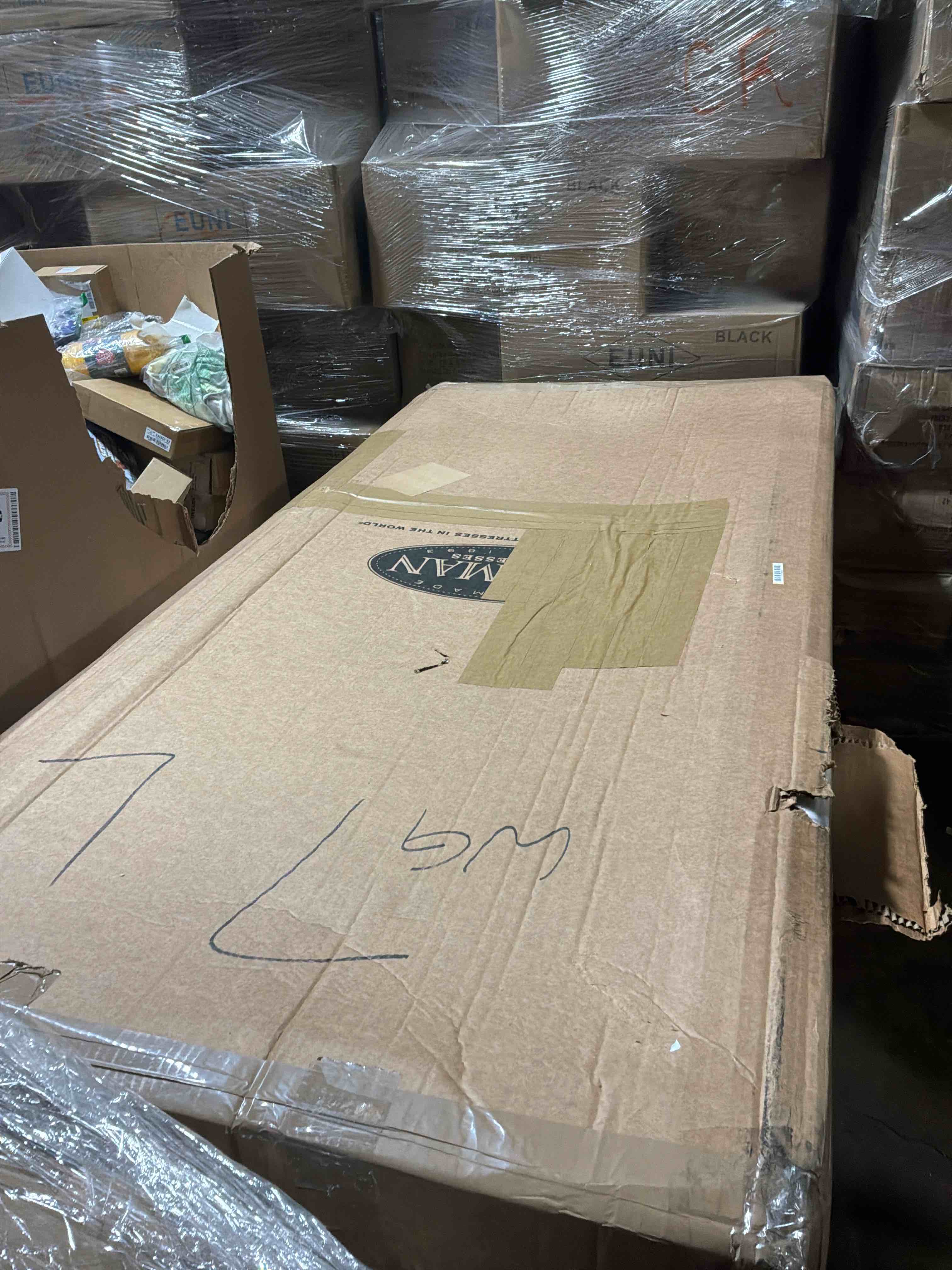 Condition photo showing New/Like New for American Heritage Luxury Boxspring Premiun 