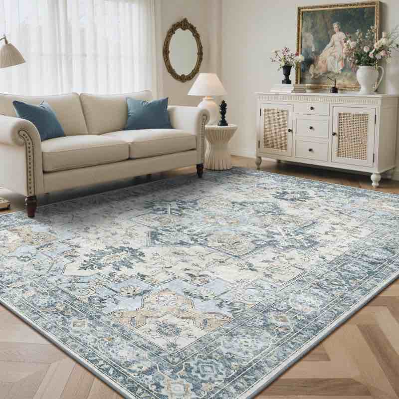 roehit oriental performance machine washable area rug