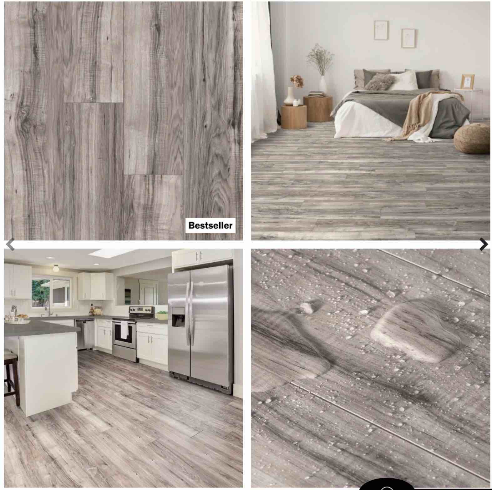 select surfaces southern gray spill defense laminate flooring, 12.34 sq ft