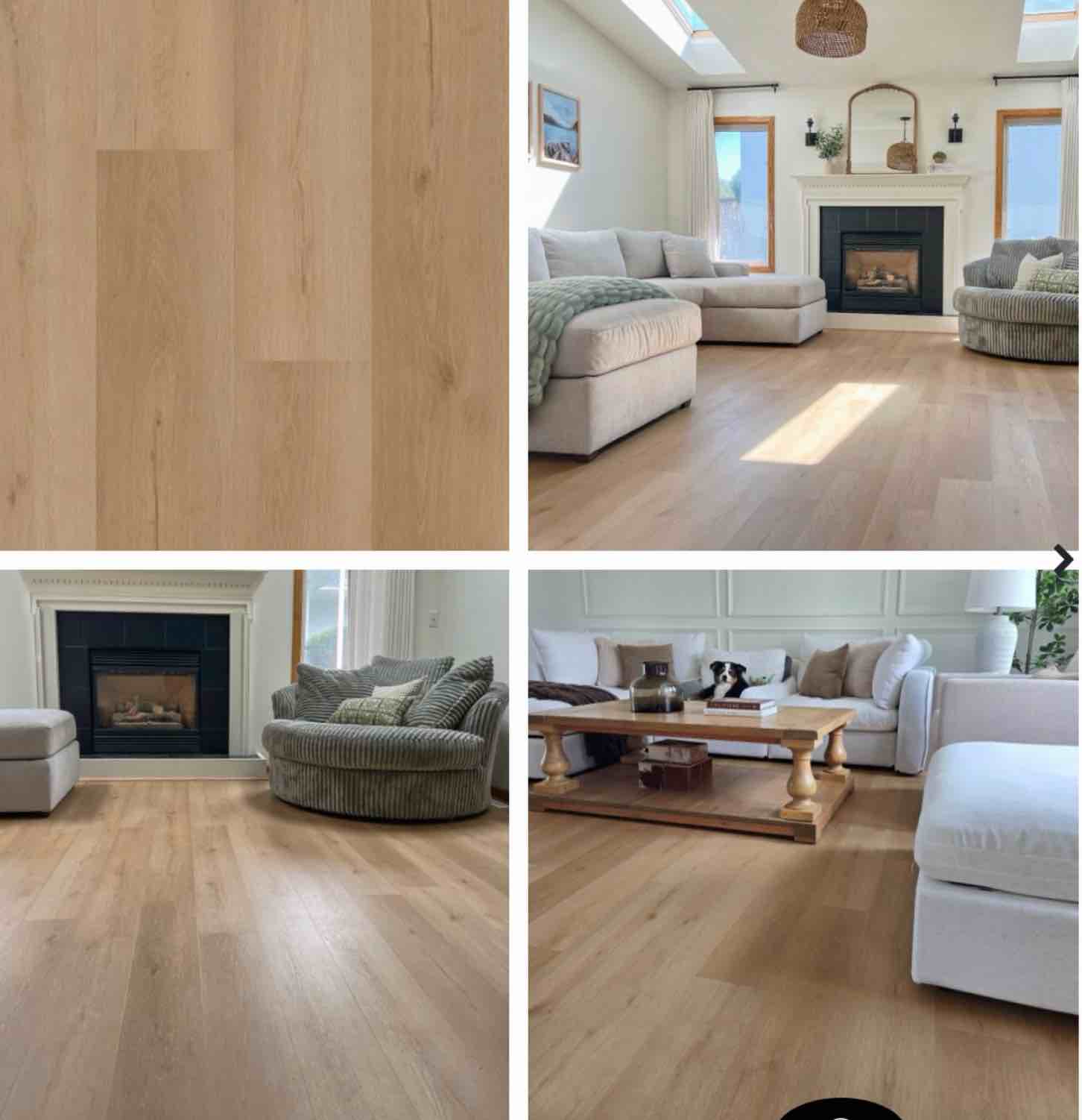 select surfaces riverside vinyl plank flooring, 18.6 sq ft per box