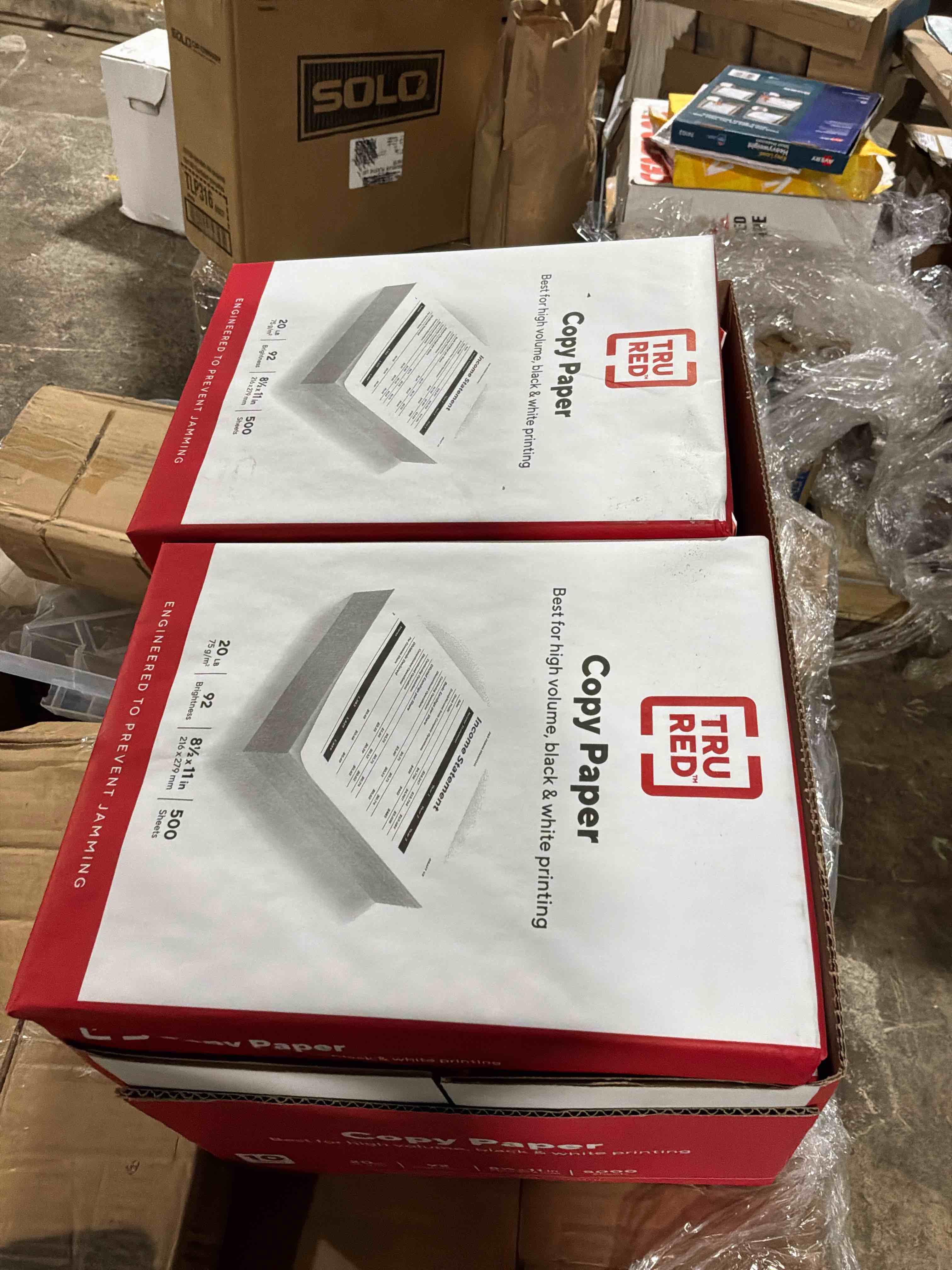 Condition photo showing New/Like New for tud135848 8.5 x 11 in. 92 bright printer paper - 20 lbs - 500 sheets per ream