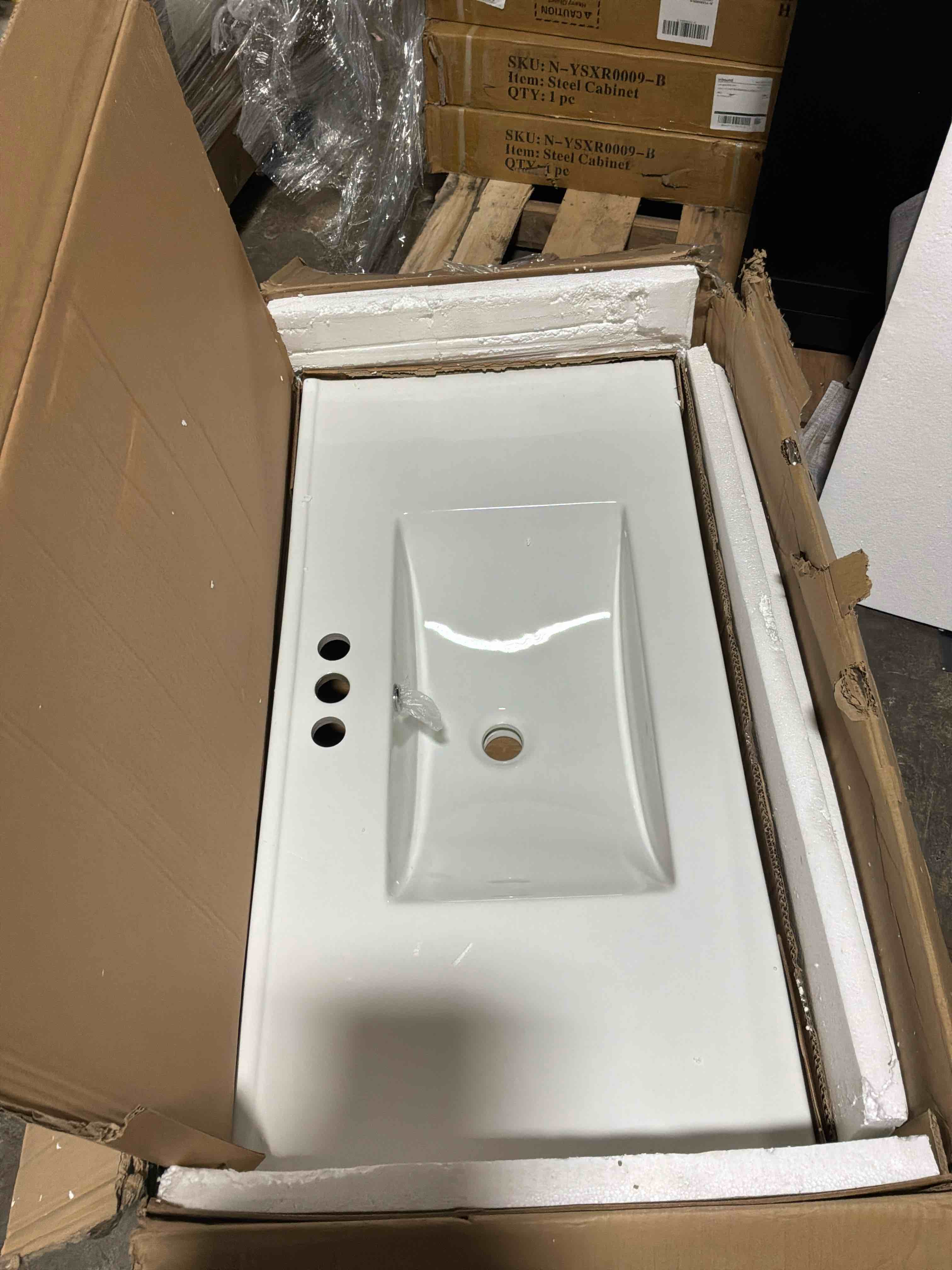 Condition photo showing New/Like New for 36” Single Bathroom Vanity With Sink 