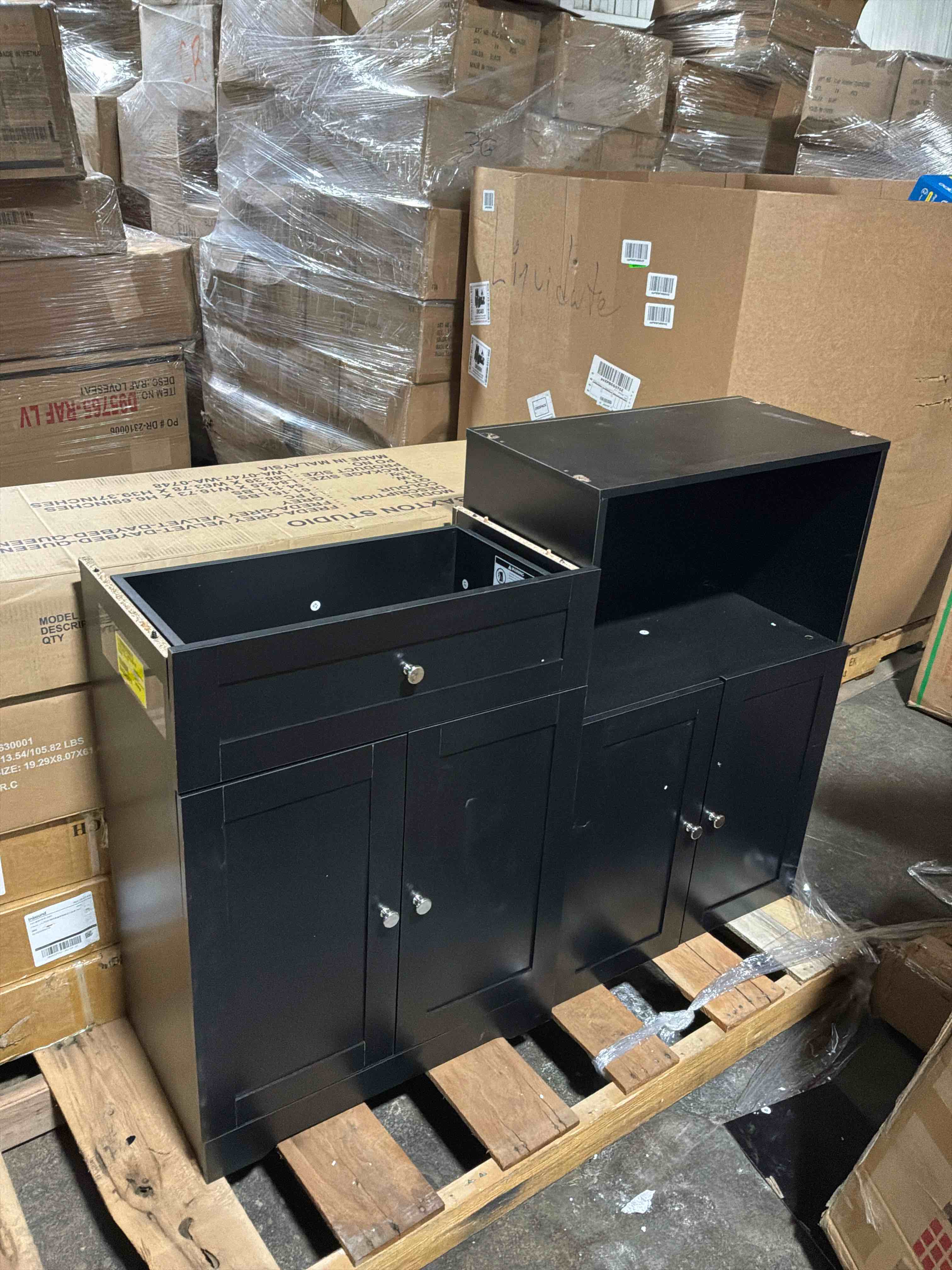 Condition photo showing Good Condition for Annibelle 67.5” Kitchen Pantry 