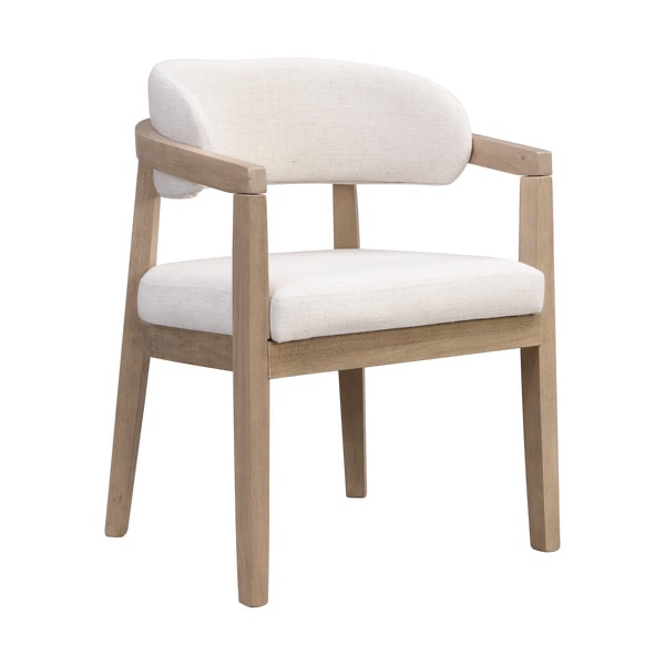 Condition photo showing Good Condition for Christopher Knight Home® - Dining Arm Chair Set Of 2 - Elegant Upholstered Design With Ergonomic Support & Modern Style