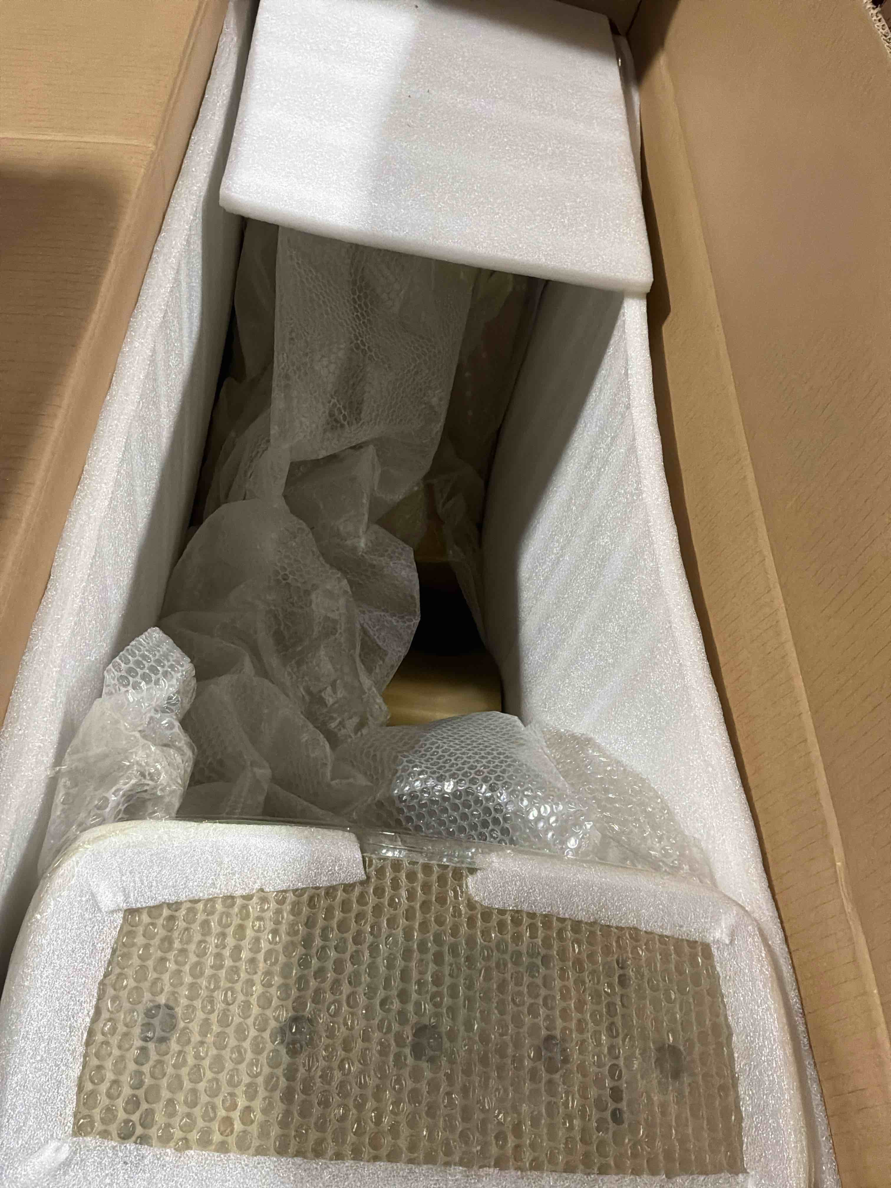 Condition photo showing New/Like New for behesh 78.74" luxury rectangle sintered stone dining table with stainless steel base for 8-10 