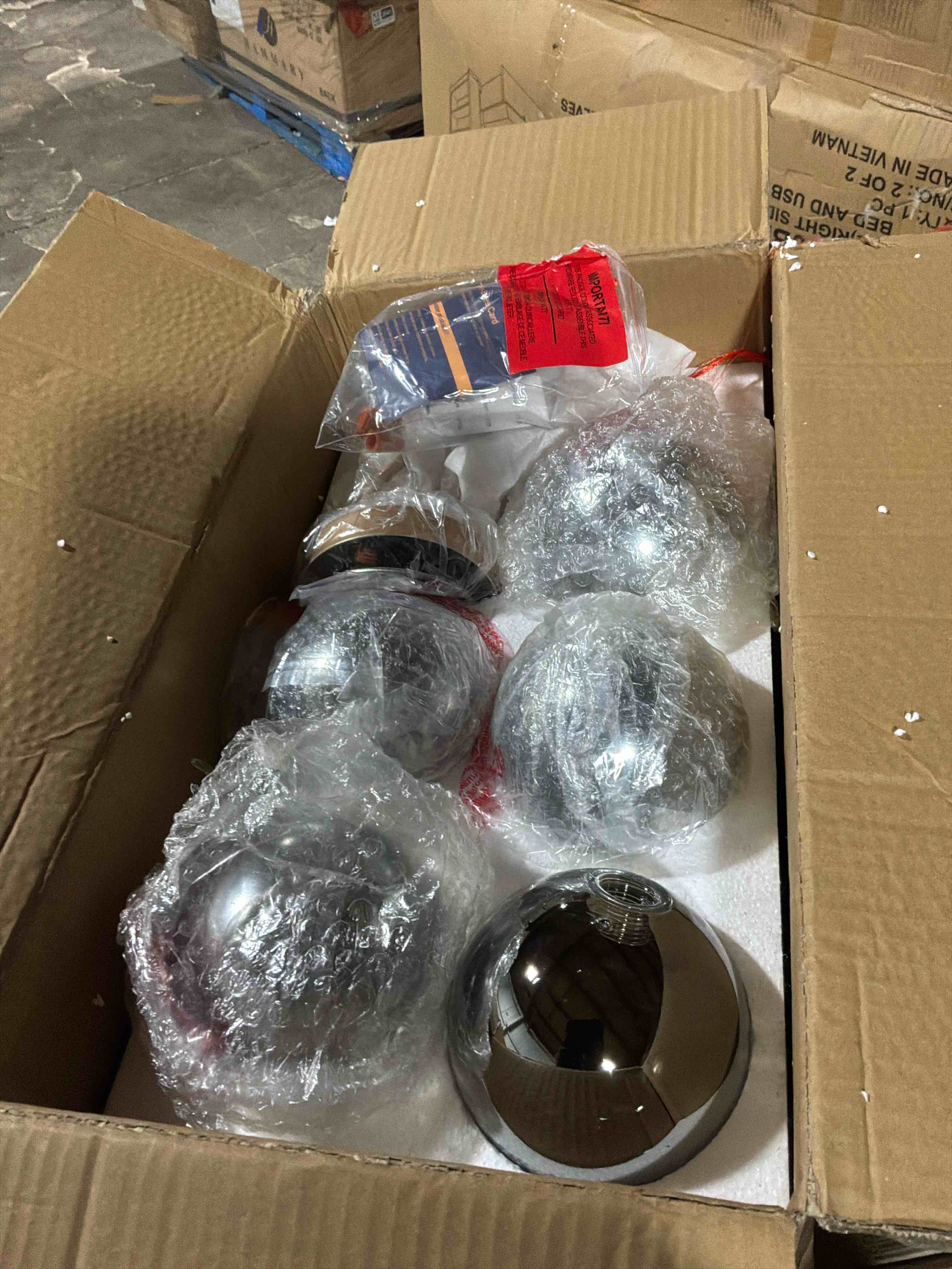 Condition photo showing New/Like New for similar to 5 light globe glass pendant light modern smoke gray glass globe chandelier large chandeliers for high ceilings entryway adjustable hanging light for living room foyer hallway