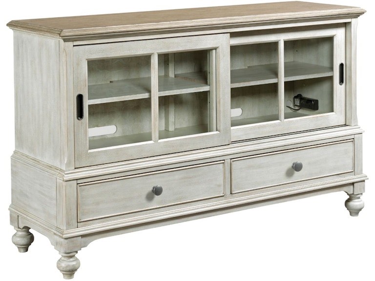 American Drew Home Entertainment Ludlow Entertainment Console 750-585 at Carol House Furniture