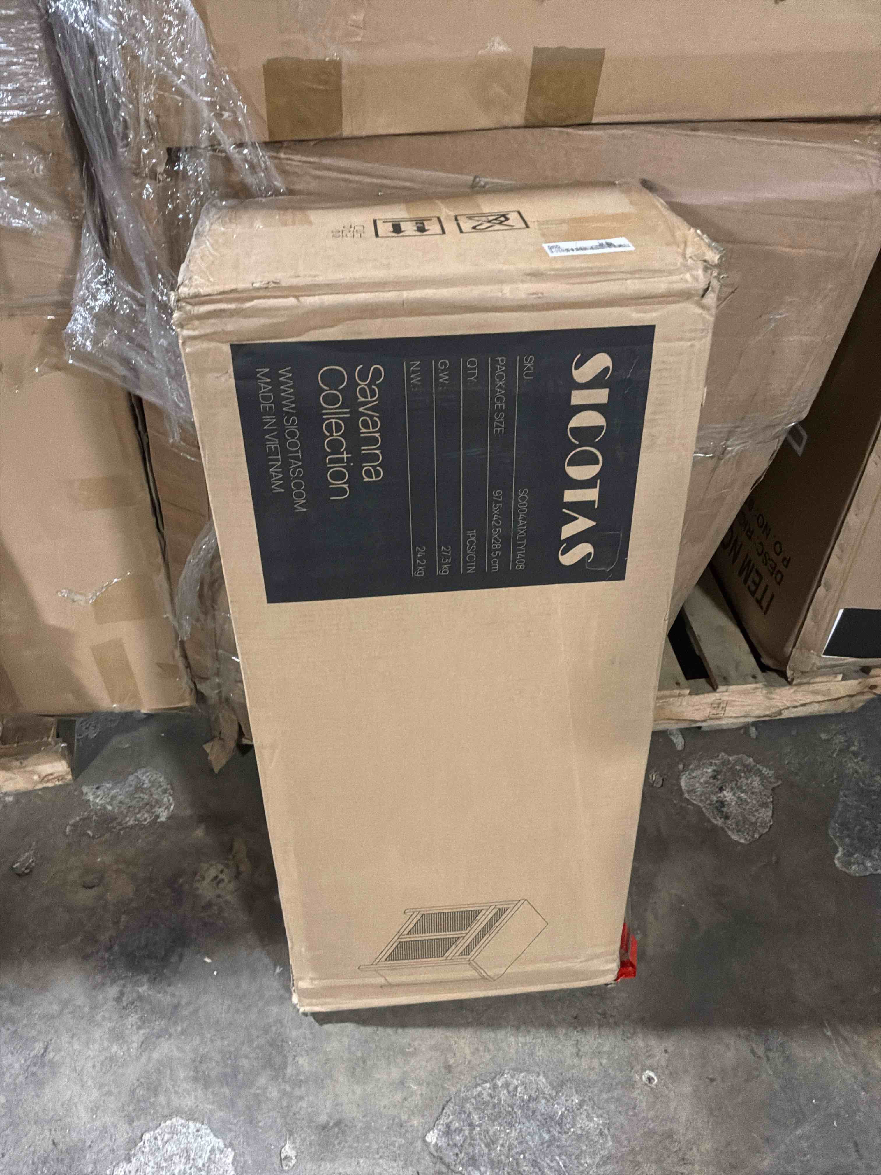 safura 30” sideboard with 1 drawer and 2 doors 