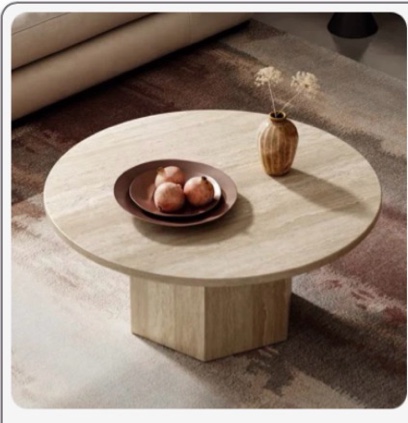 round coffee table for living room modern minimalist luxury