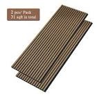 189” x 25.2” acoustic genuine wood ,walnut 