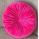 therese 16” tufted round throw pillow (1pc)