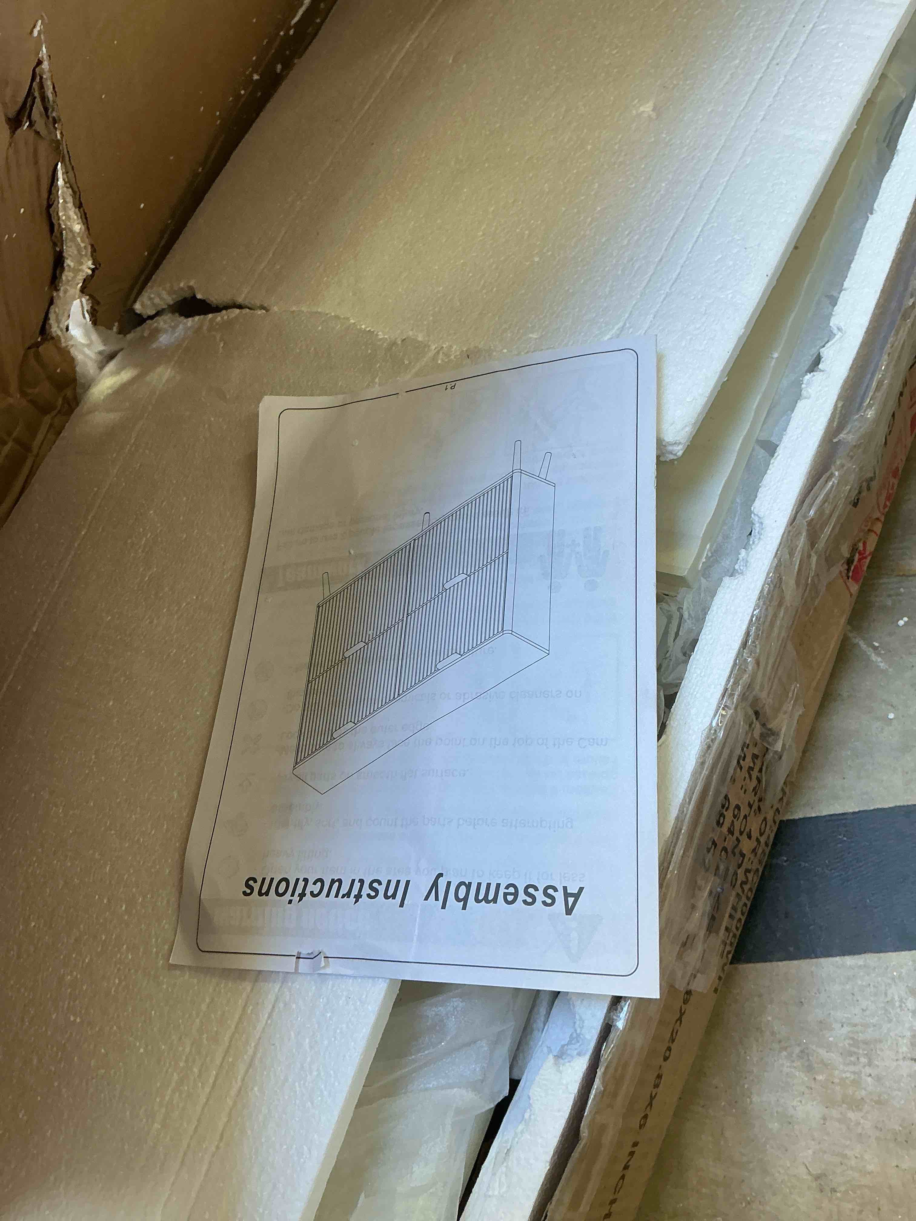 Condition photo showing Good Condition for cabinet with 4 flip drawers,fluted freestanding organizer with adjutable shelves for entryway & foyer hallway,white