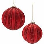 glass ball ornament (set of 4) 