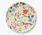 round bent ply tray - strawberry fields 15”