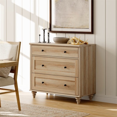 scarlett 33.9'' w 3 - drawer dresser