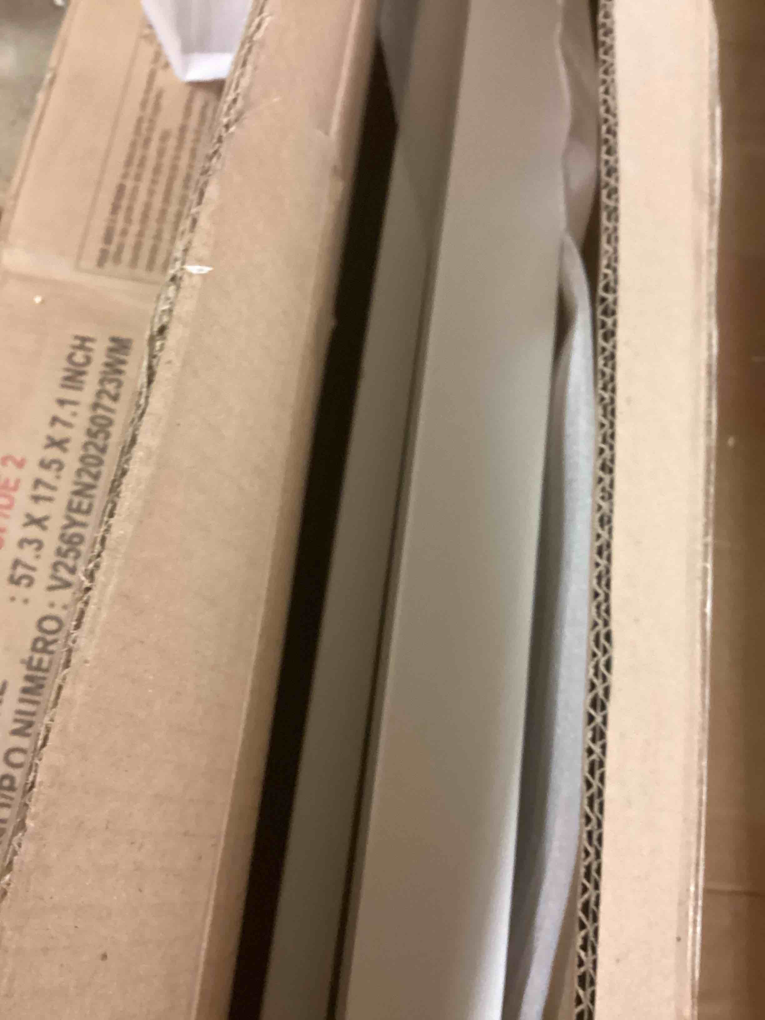 Condition photo showing Good Condition for amear solid wood foundation bed with matching footboard, full (incomplete headboard and footboard only)