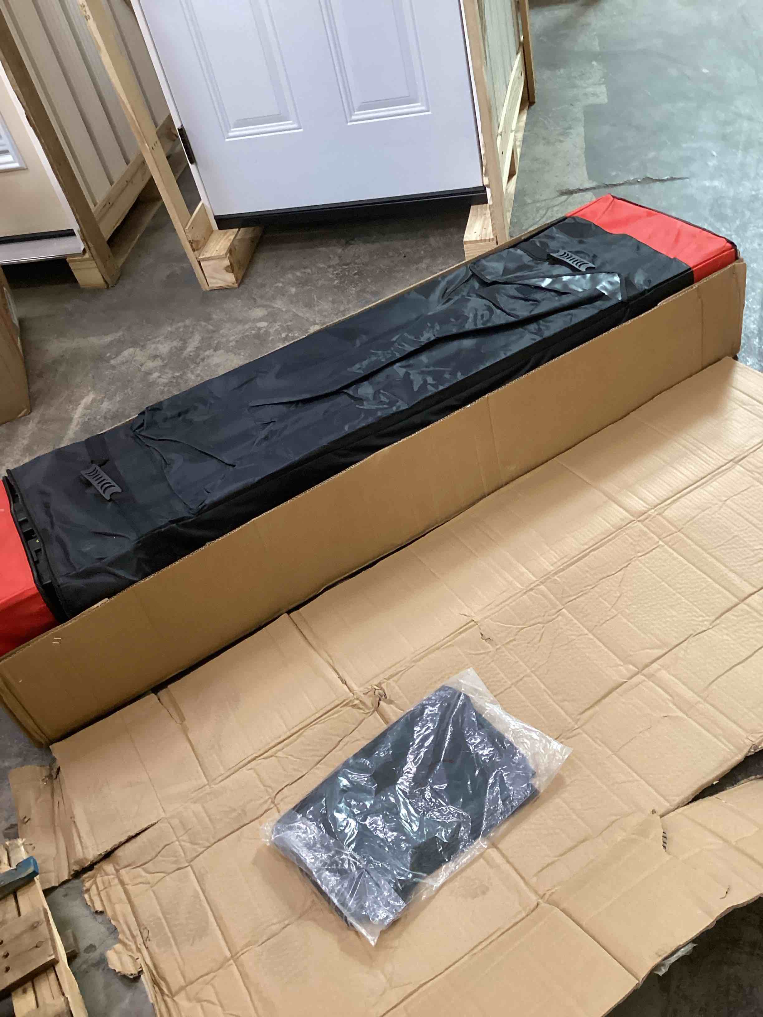 Condition photo showing As Is for abccanopy patio pop up canopy tent 10x20 commercial-series(white)