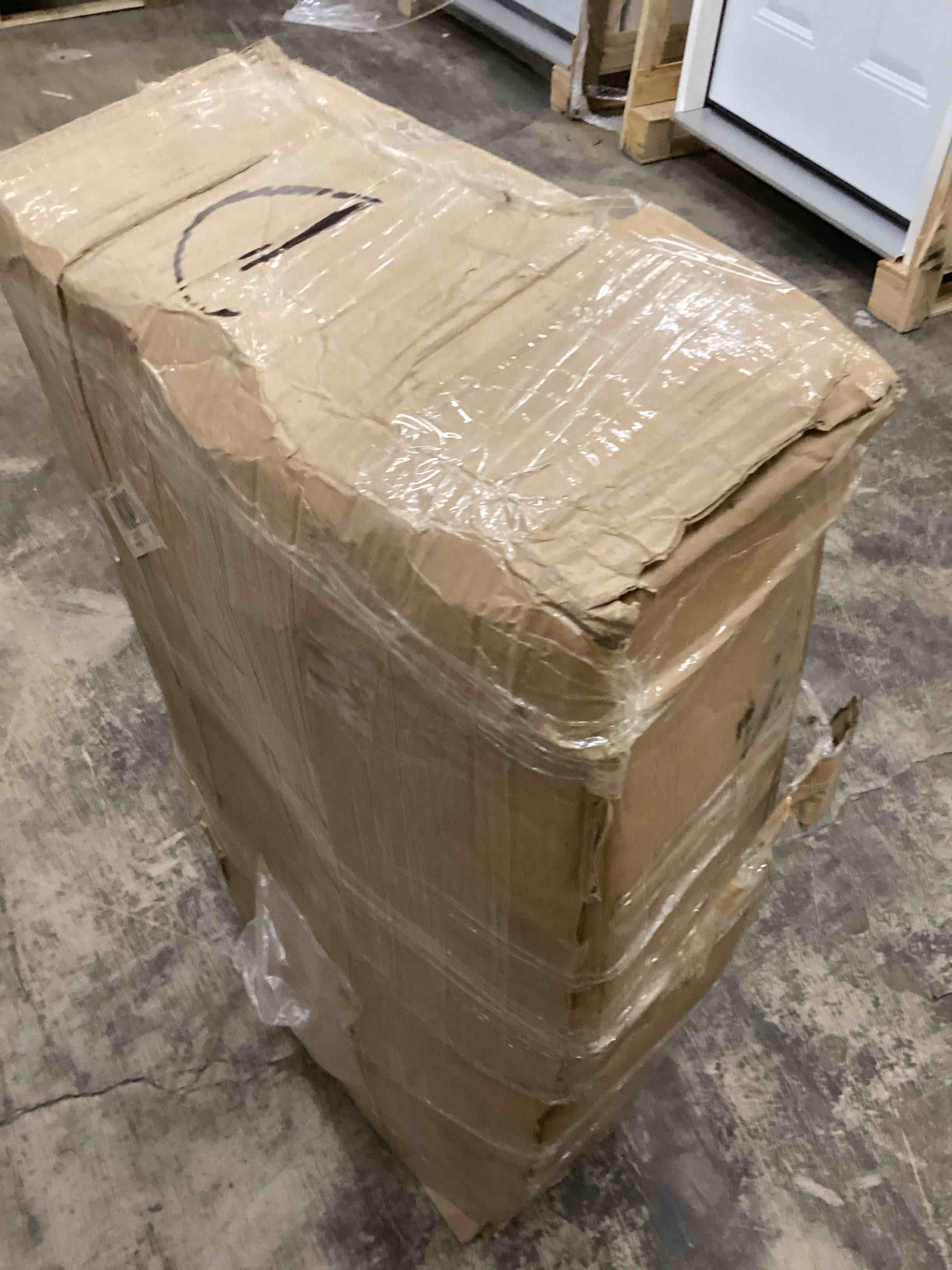 Condition photo showing Good Condition for dowinx gaming chair breathable fabric game chair with gel pad and storage bag, comfortable gamer chair with pocket spring cushion, ergonomic computer chair with footrest, pink