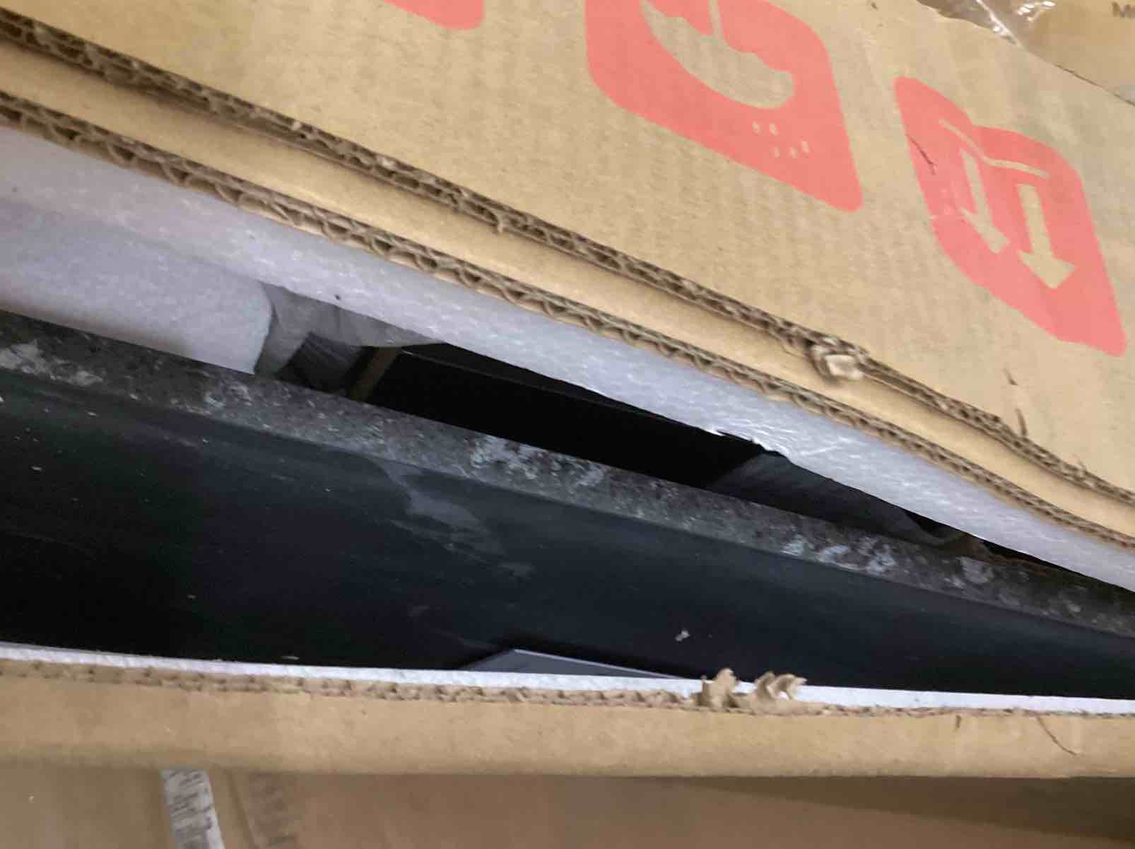 Condition photo showing Good Condition for bestier 70-in w black fireplace tv stand with storage shelves(don’t included fireplace) 