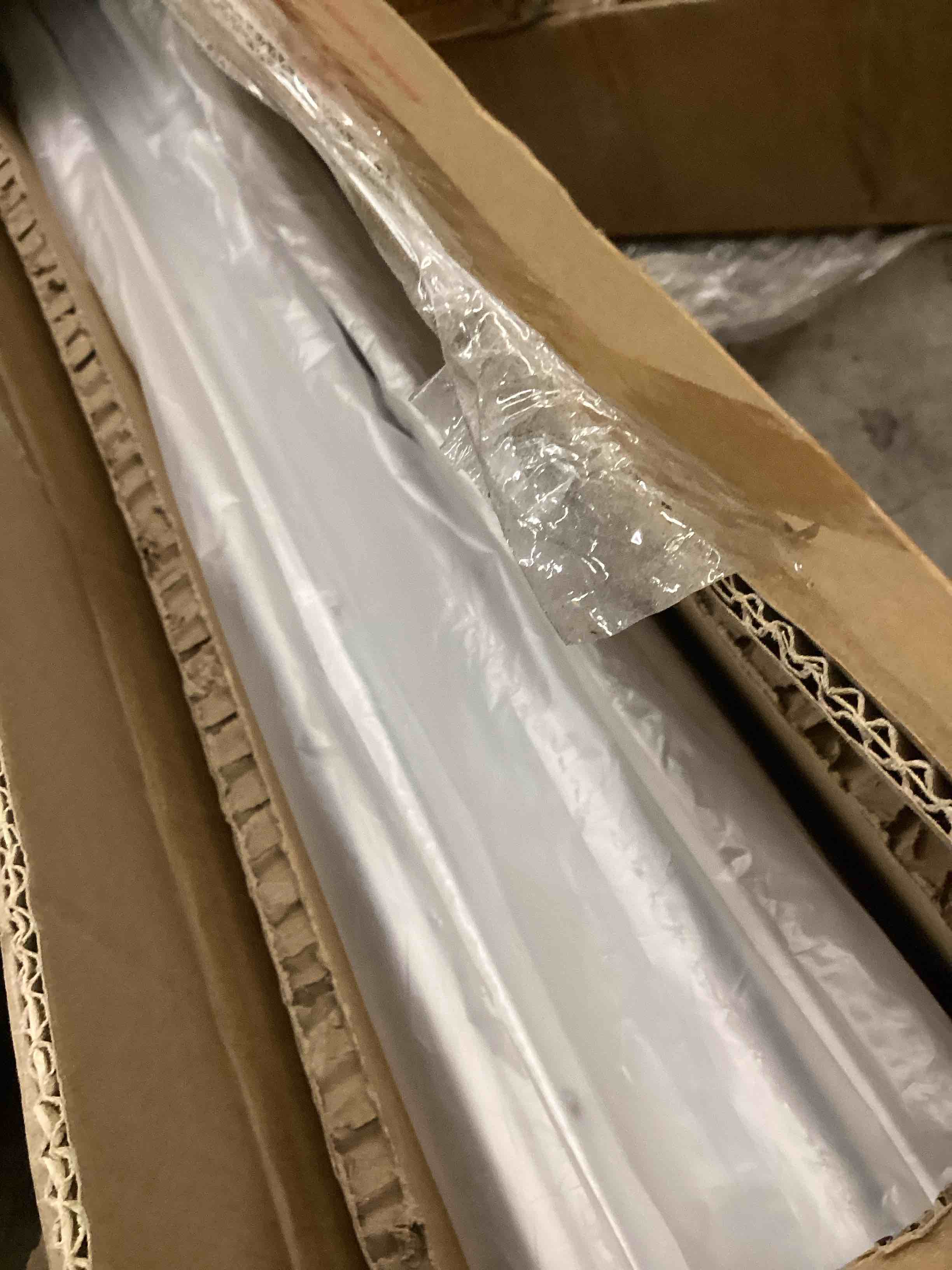 Condition photo showing Good Condition for 4 pack 2x4 led flat panel light drop ceiling light fixture, 7800lm led drop ceiling office fixture 5000k led 2x4 flat panel light 0-10v dimmable recessed edge-lit fixture for office shop, etl listed 4pack--2x4ft