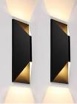 leonlite led wall light 21.5W up and down wall sconce 3000k warm white 2-pack