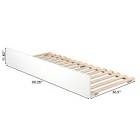 Urban Trundle Bed Twin Extra Long in White