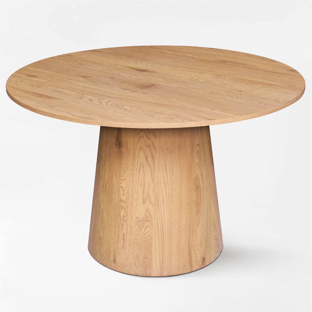 dwen 46" modern round pedestal dining table (black color ) ( does not included top table) 