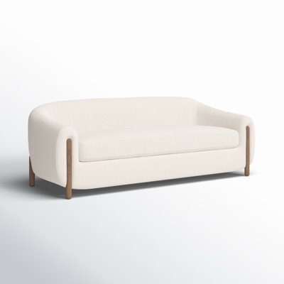  boucle 3-seater sofa (incomplete one box of two only)