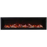 electric fireplace 57” with remote control