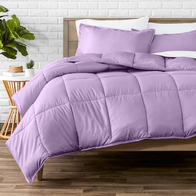 Bare Home Hypoallergenic Down Alternative Comforter Set 106”x90” 