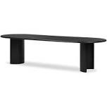 Paden Dining Table Aged Black Acacia (INCOMPLETE ONLY BASE) 