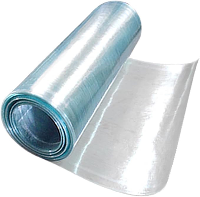 Daylighting Panels UV Resistance Rain-Proof Insulation Greenhouse Plastic Tarpaulin (Color:Clear,Size:0.8mm-1X5m)