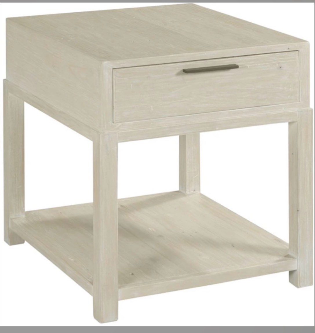 Hammary Living Room Rectangular Drawer End Table 523-922 at Carol House Furniture