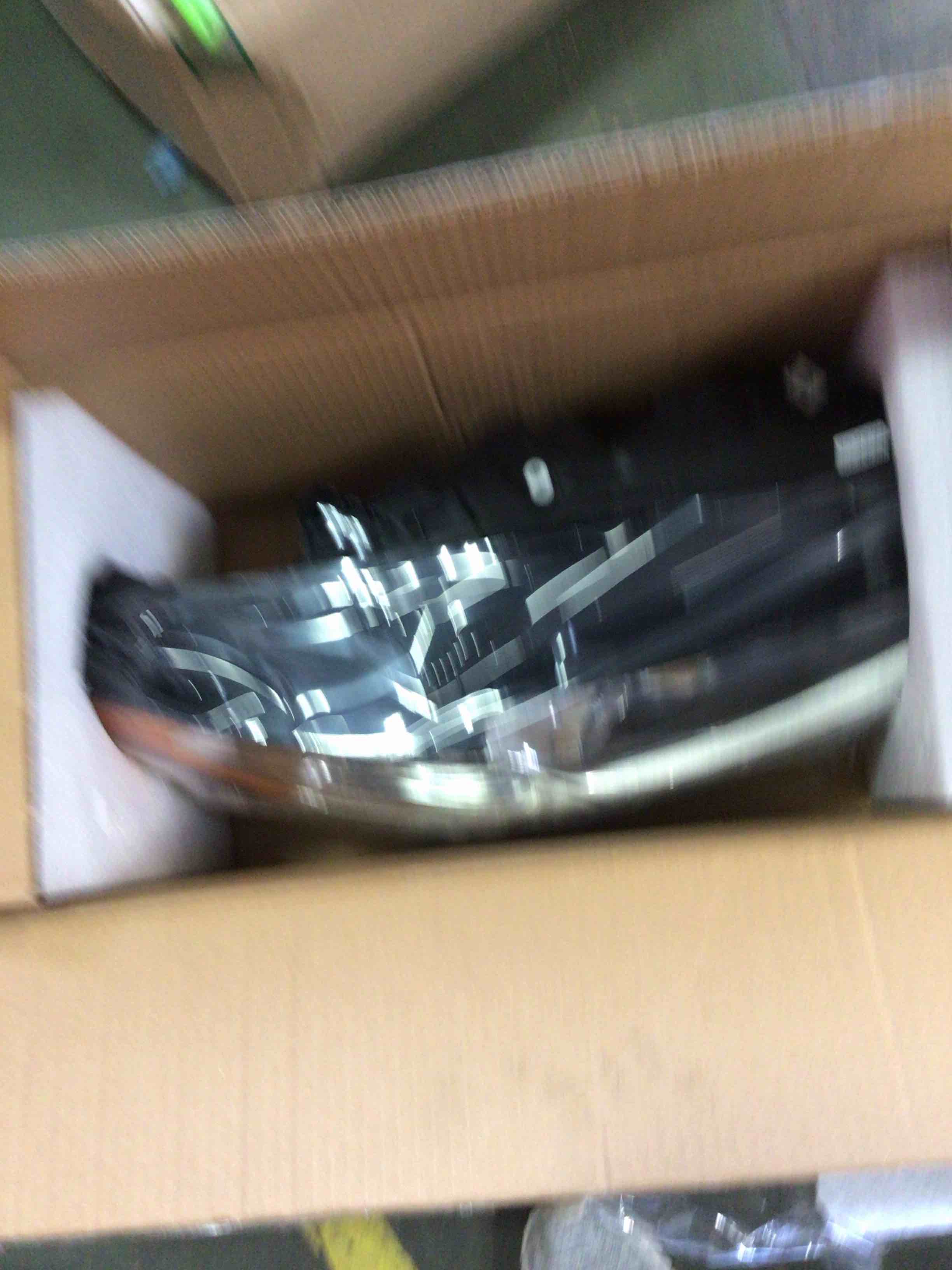 Condition photo showing New/Like New for dasbecan halogen headlights w/bulbs compatible with ford fusion 2013-2016 right passenger side chrome projector headlamp assembly replaces# fo2502304