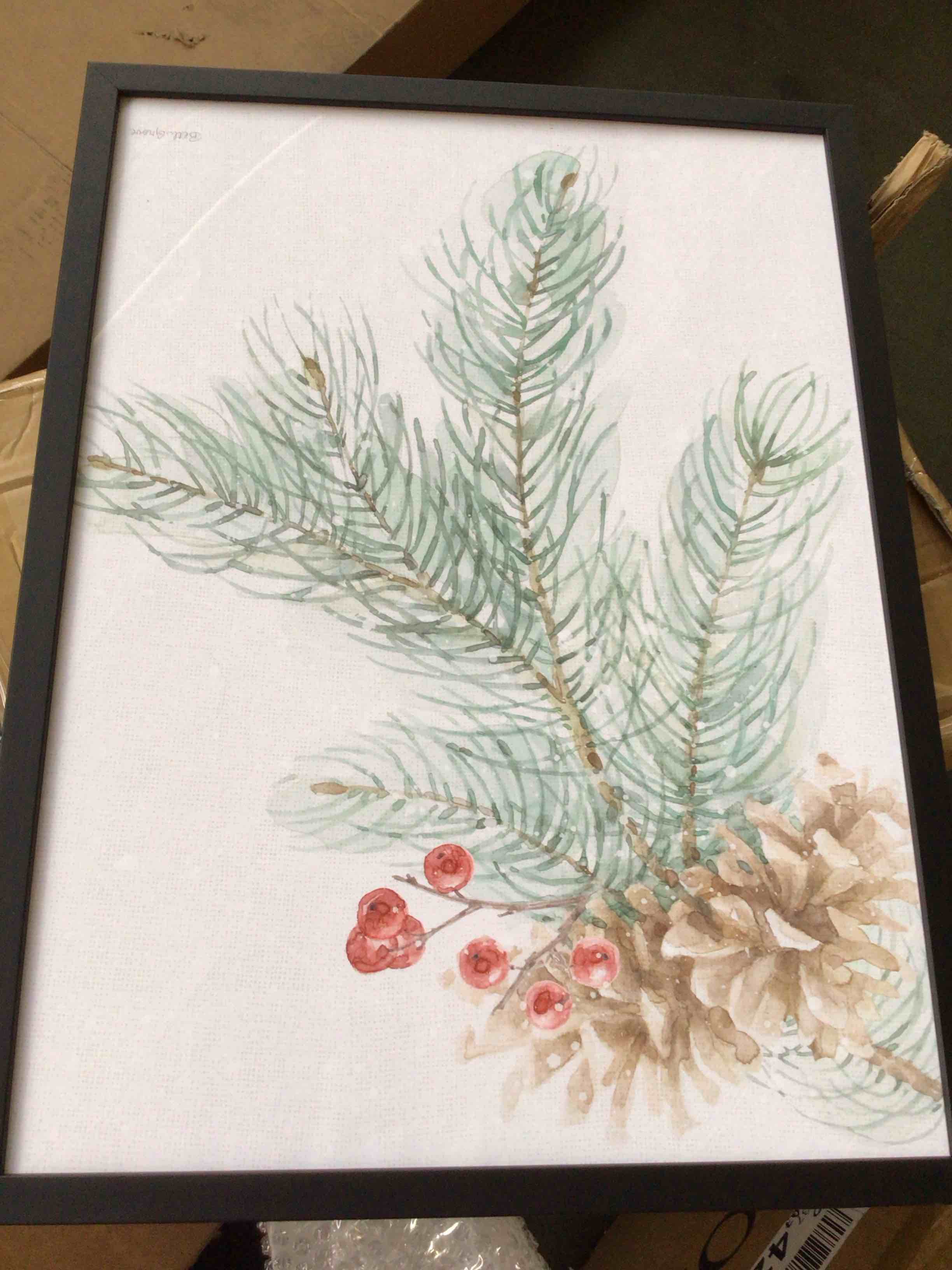 wooden winter viii 24x18