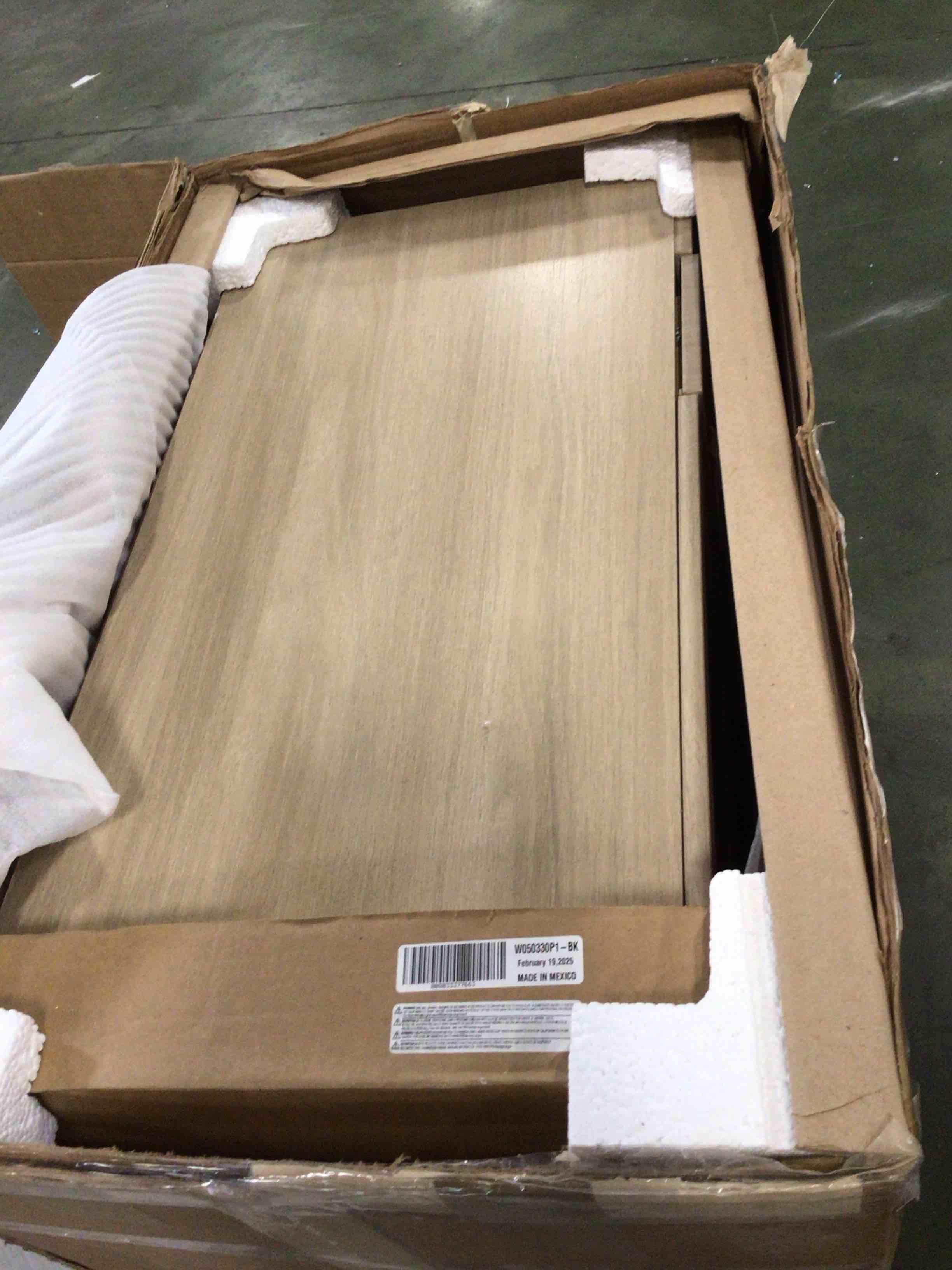 Condition photo showing Good Condition for idealhouse 30" bathroom vanity with sink, freestanding wooden bathroom vanity cabinet with soft-closing door and metal handle, modern floor standing storage for small spaces?natural wood