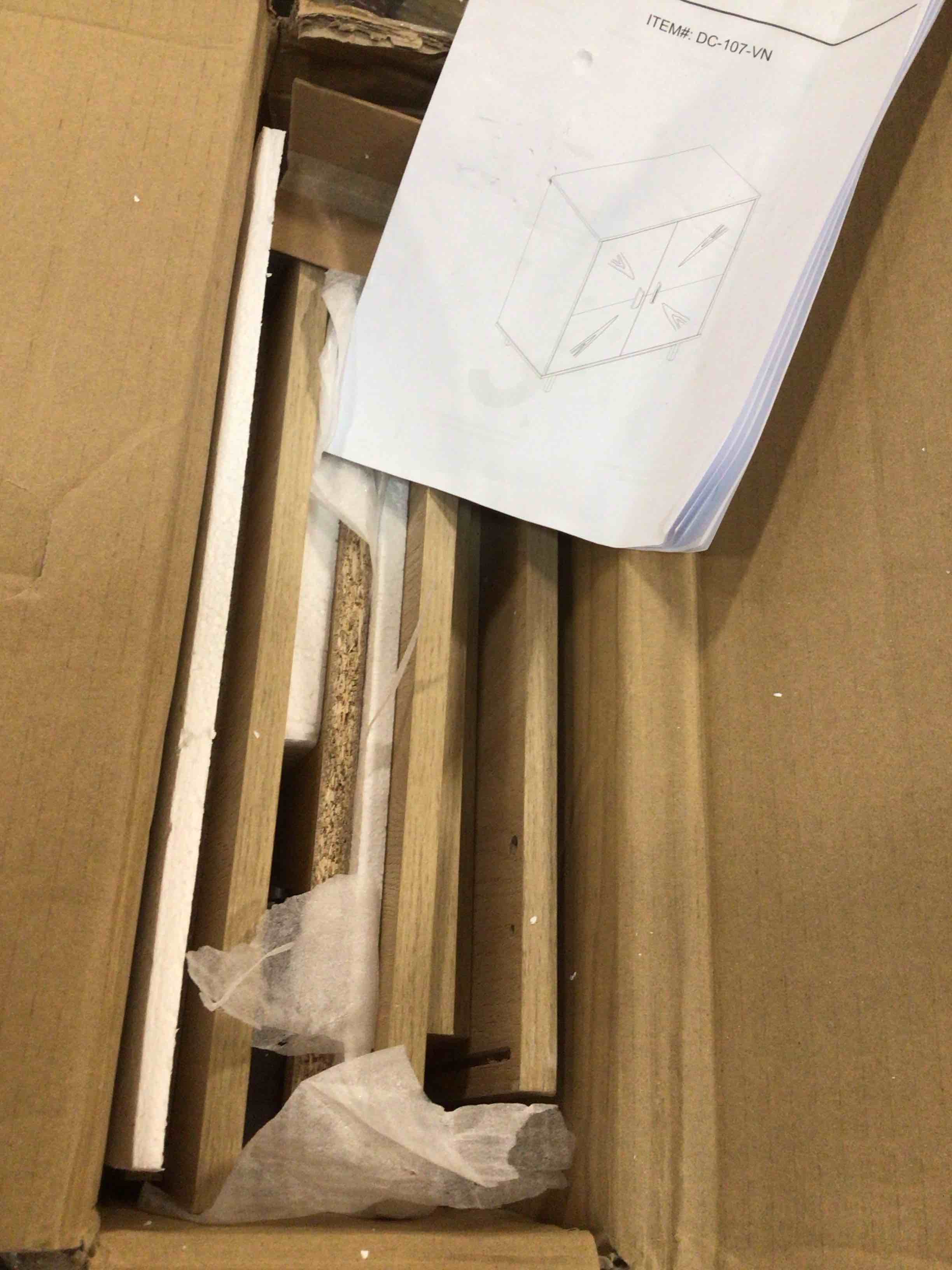 Condition photo showing Good Condition for storage cabinet with doors, modern accent cabinet,wood grain decoratio buffet sideboards for living room, kitchen,enterway