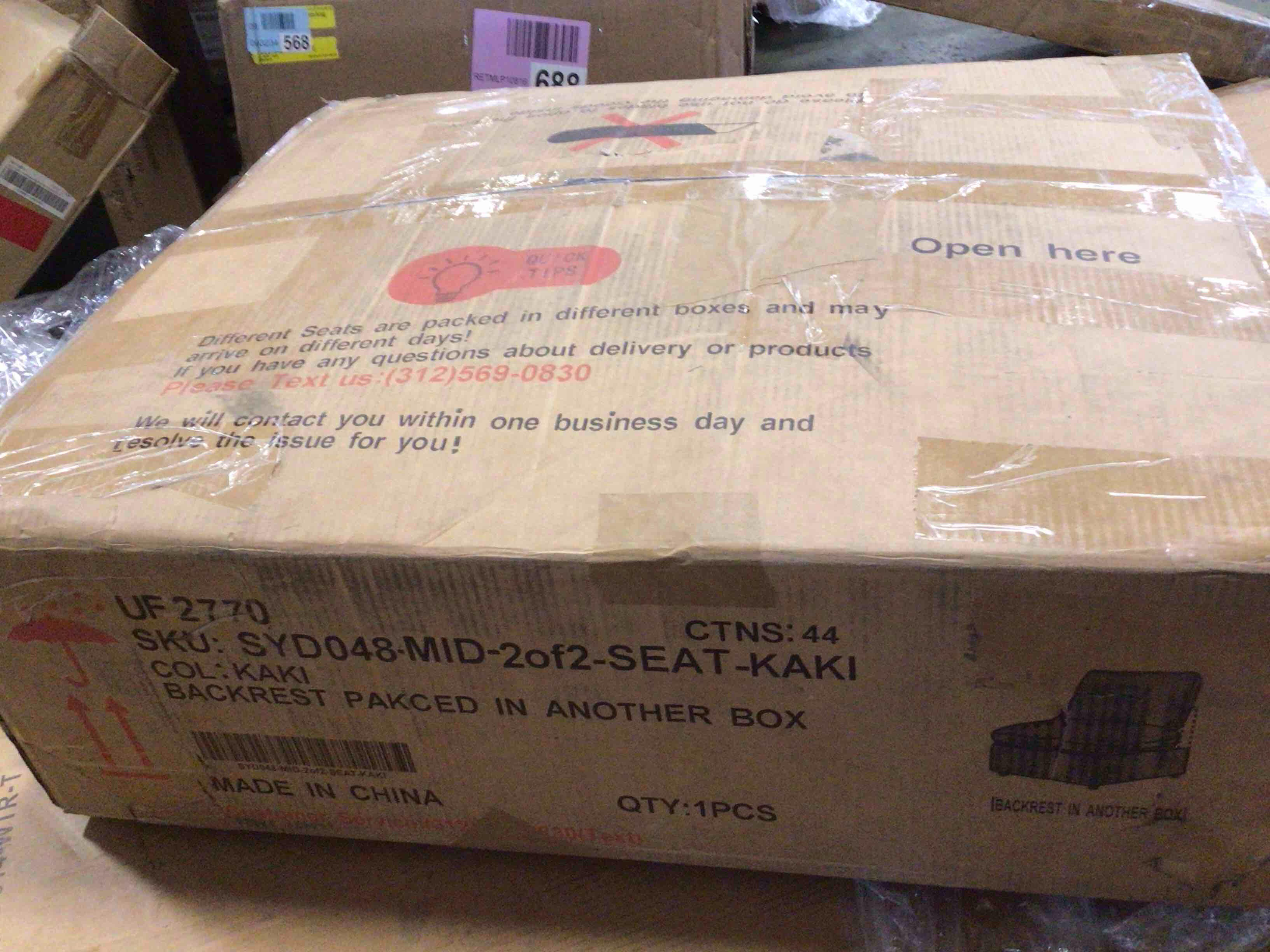 Condition photo showing New/Like New for ( incomplete box 2/2) upholstered cloud couch, modular sectional sofa l-shaped couch for living room bedroom