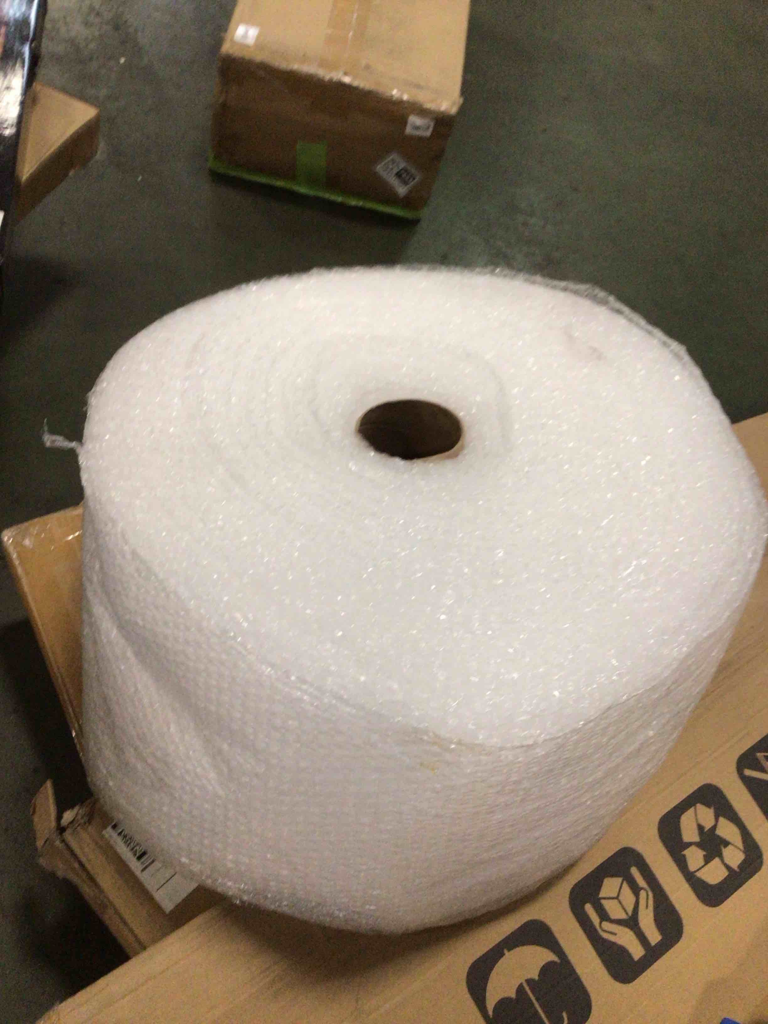 Condition photo showing Good Condition for 12 inch x 30 ft bubble cushioning wrap, perforated every 12" protective packing moving & shipping supplies for boxes & fragile items 12 inch x 30 ft x 1 roll