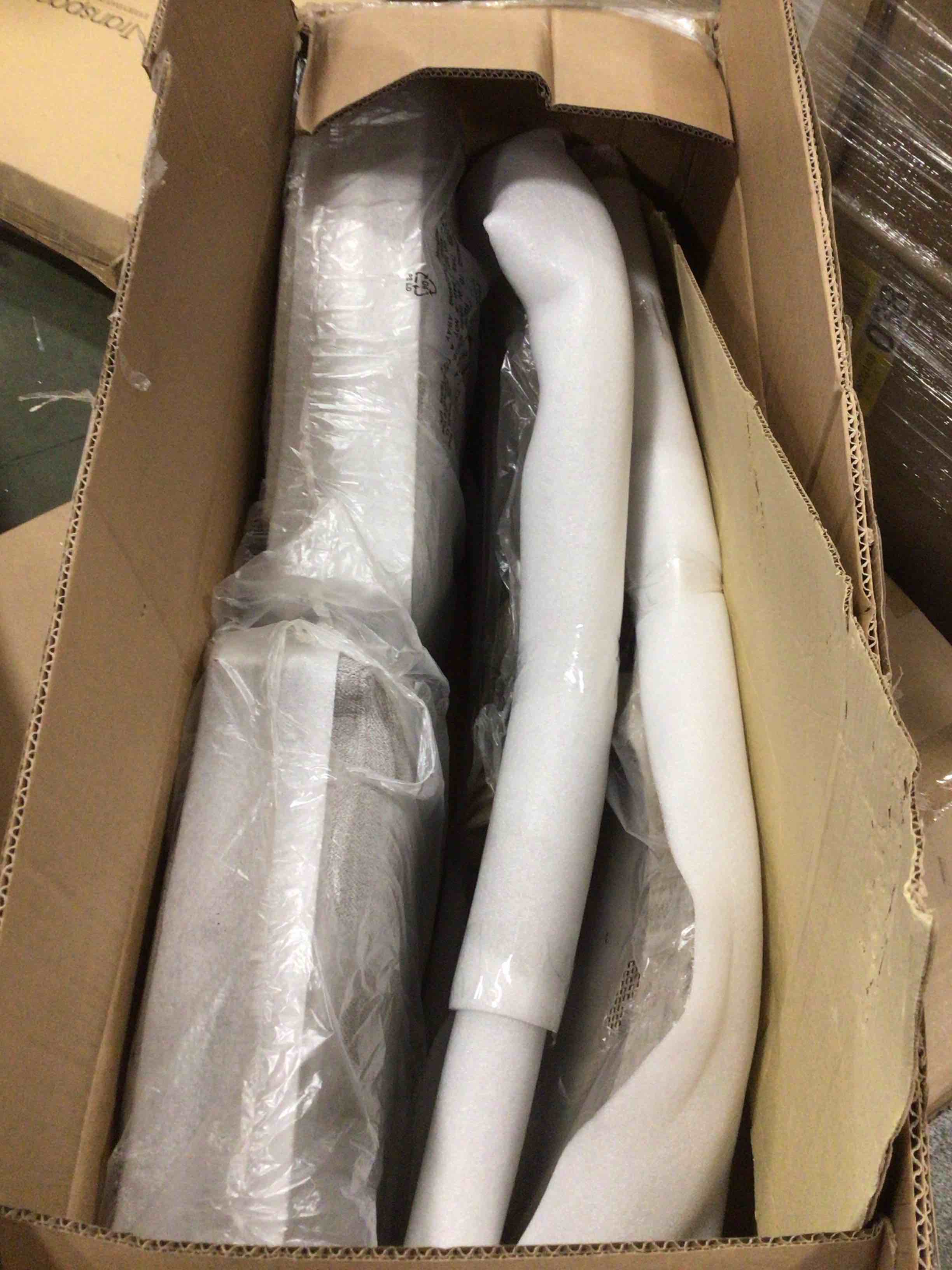 Condition photo showing New/Like New for chairus farmhouse dining chairs set of 2, french country dining room chairs vintage fabric upholstered chair with round back dark wood legs, grey 2 pcs